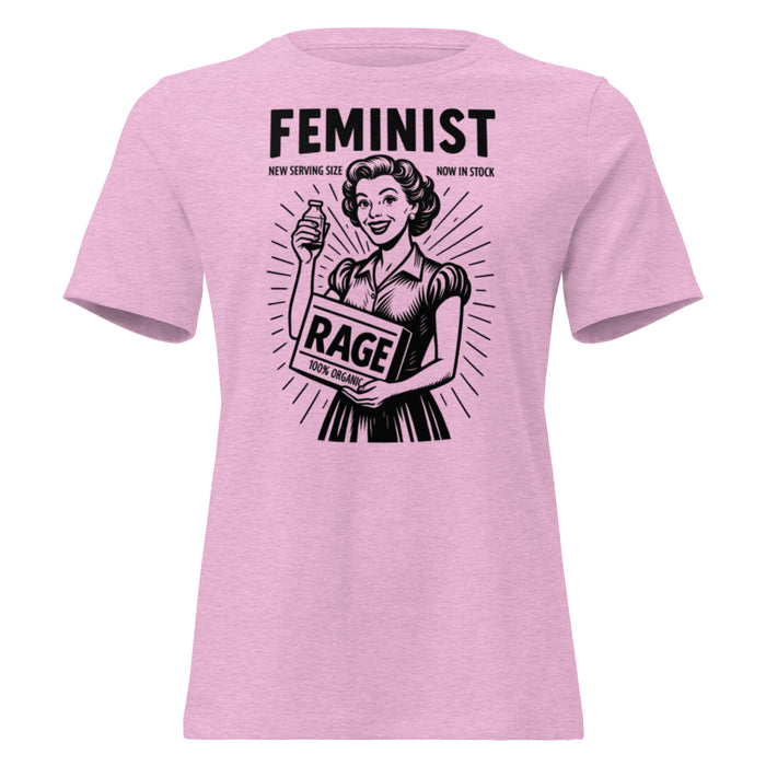 Feminist rage (light) - Women's Relaxed T-Shirt