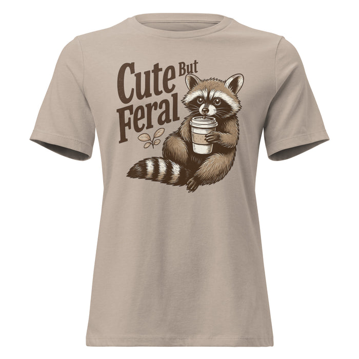 Cute but Feral - Women's Relaxed T-Shirt